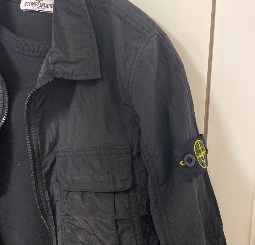 스톤아일랜드 주니어 나일론 오버셔츠 | 크로켓