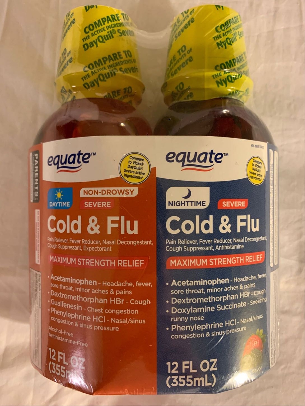 감기약 / Dayquil&Nyquil / 데이퀼 나이퀼 세트