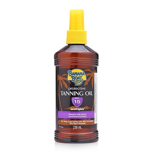 바나나보트 태닝 오일 (Banana Boat Protective Tanning Oil) 236ml 상품 상세 크로켓