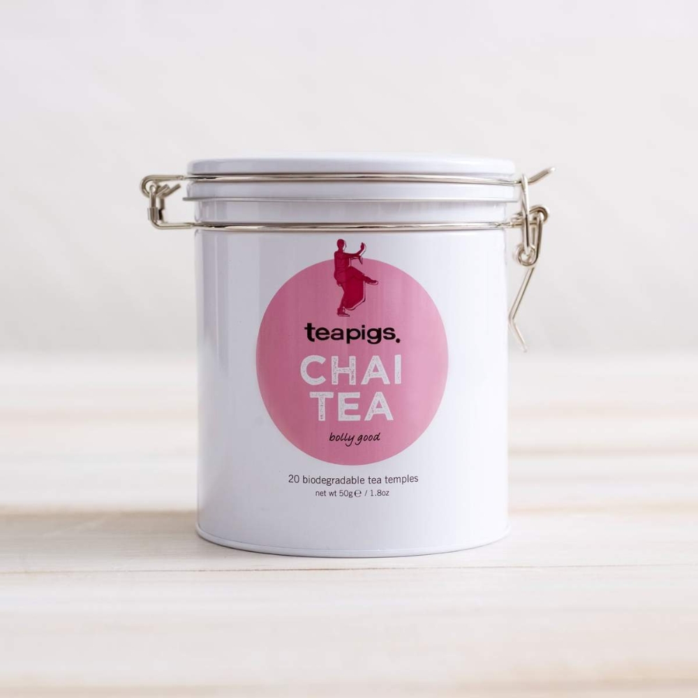 [TEAPIGS] TINS OF TEA CHAI / 20 BAGS / 티픽스 틴케이스 포장 차이티 상품 상세 크로켓