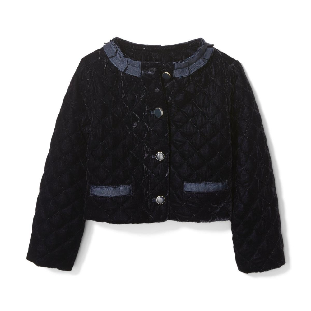 【쟈니앤잭】Janie and Jack 걸즈 VELVET QUILTED JACKET 상품 상세 크로켓