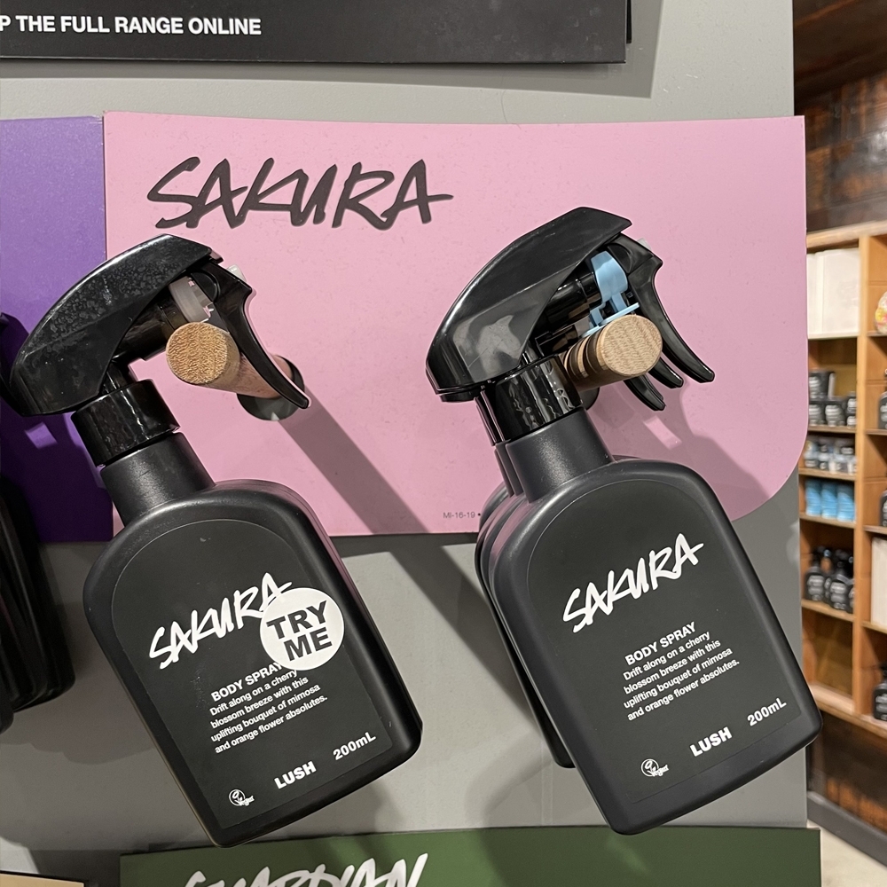 러쉬 사쿠라 바디 스프레이 200ml Lush Body Spray 상품 상세 크로켓