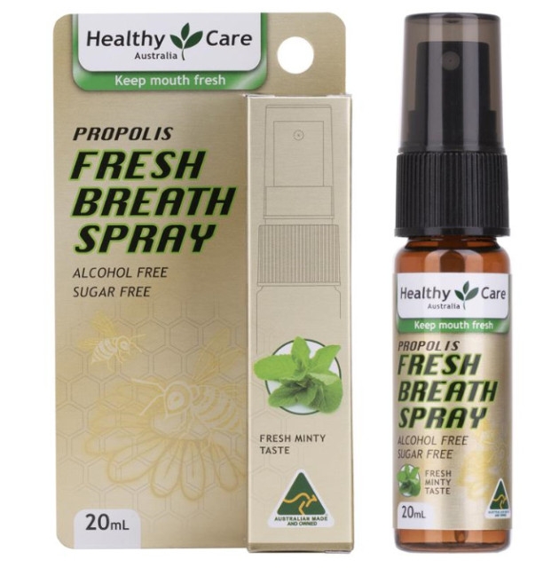 헬씨케어 프로폴리스 구강 스프레이 민트향 Healthy Care Propolis Fresh Breath Spray 20ml 상품 상세 크로켓