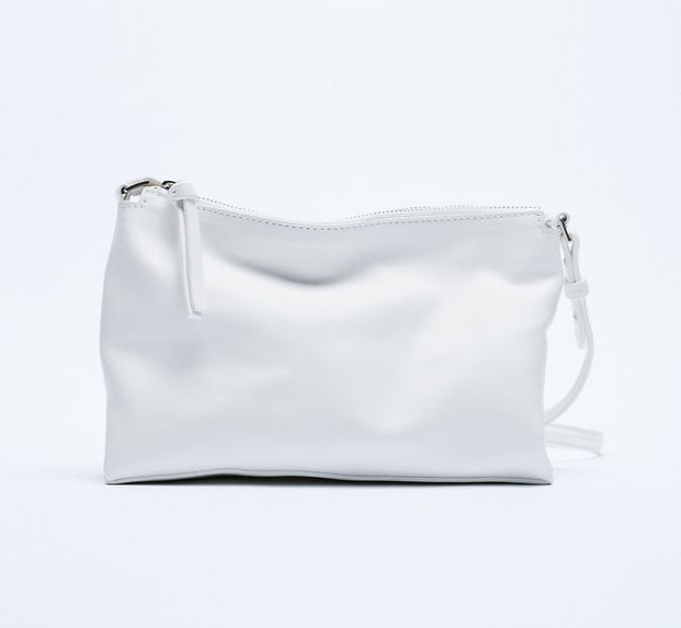 자라 레더 크로스바디 백 화이트 (ZARA LEATHER CROSSBODY BAG) 상품 상세 크로켓