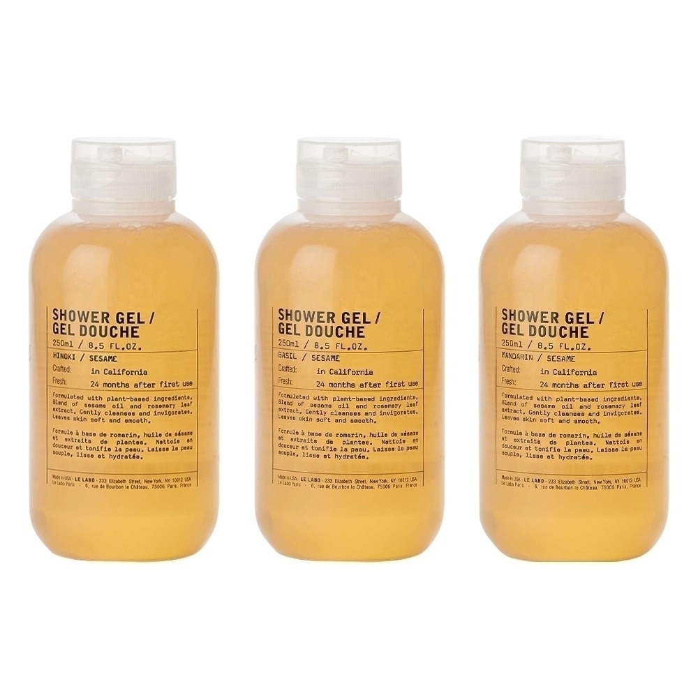 [백화점상품, LE LABO] 르라보 샤워젤 250ml 히노키, 바질, 만다린