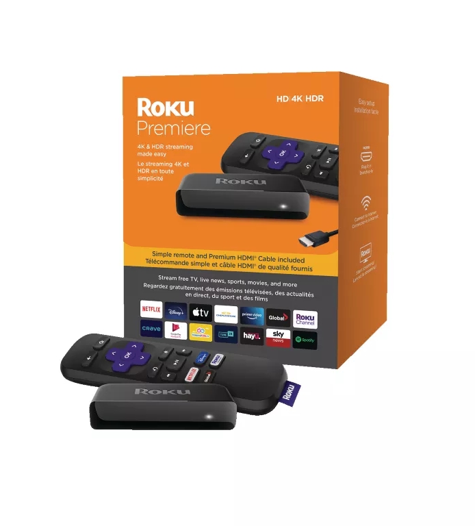 Roku premiere 로쿠 프리미어 4K 스트리밍 일반 TV를 스마트TV로 바꿔준다! 넷플릭스 유튜브 디즈니+ | 상품 상세 ...