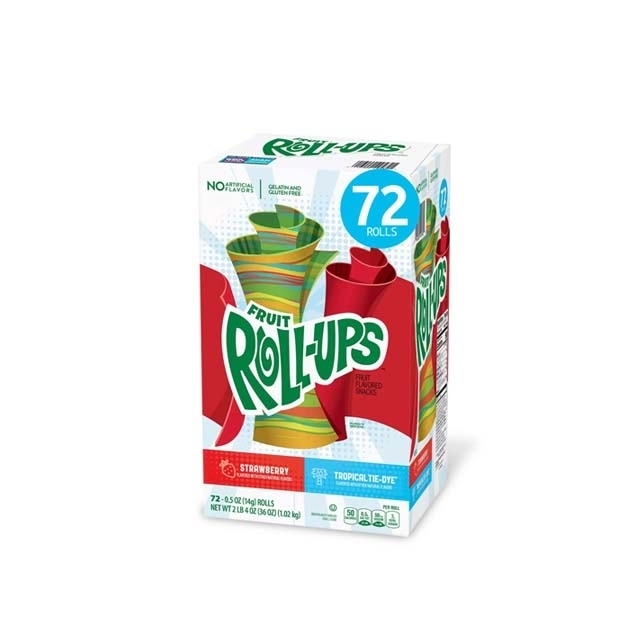 Fruit RollUps 후르츠 롤업 젤리 버라이어티팩 대용량 72개입 1.02kg 상품 상세 크로켓