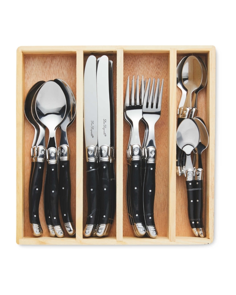 Lou Laguiole Cutlery Set 24 Pack (루 라귀올 커트러리 세트 24팩) 상품 상세 크로켓
