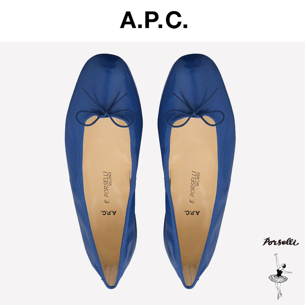 Apc porselli ballet flats clearance