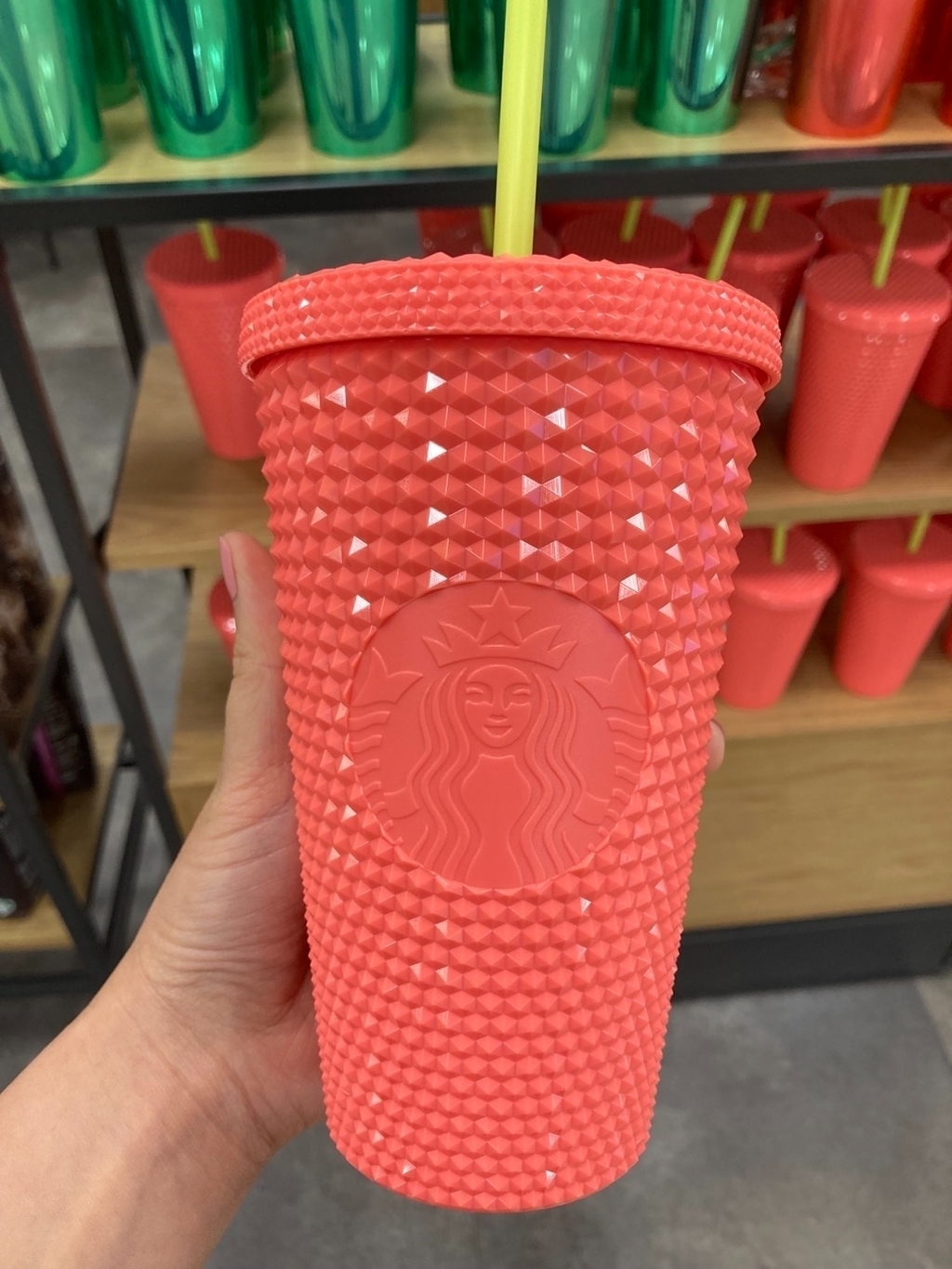 스타벅스 미끄럼방지 지압 텀블러 Starbucks Tumbler 상품 상세 크로켓