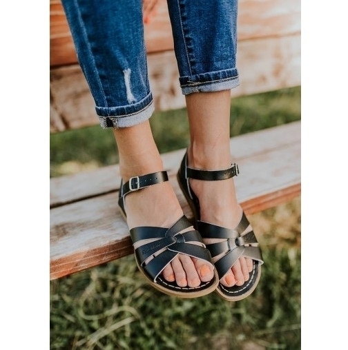 솔트 워터 호이슈즈 오리지널 여성 샌들 Salt Water Sandal by Hoy Shoes / Black(886)