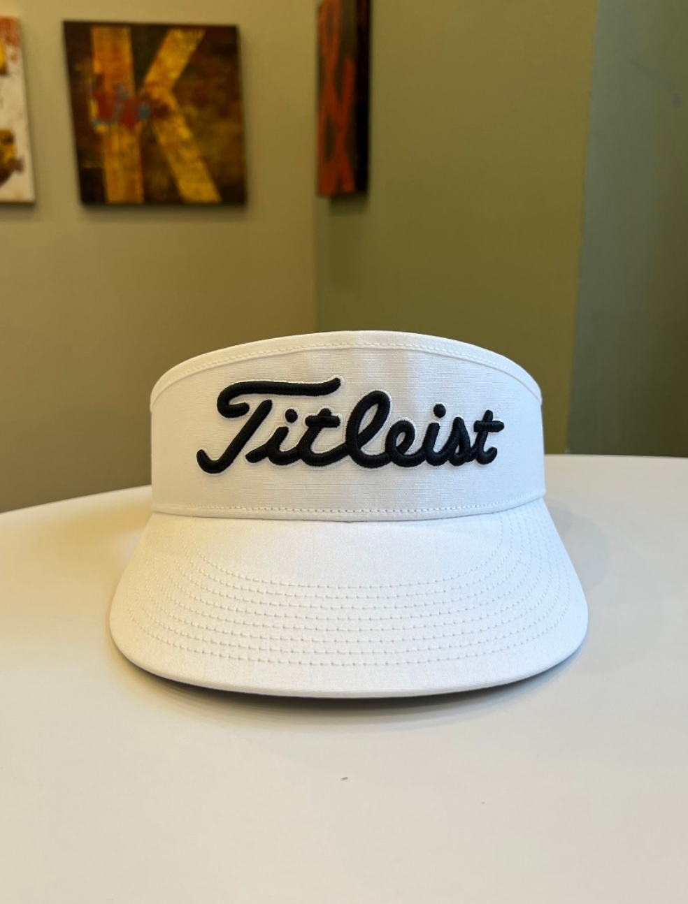 타이틀리스트 골프모자 바이저 Tour Golf Visor[White One Size] 상품 상세 크로켓
