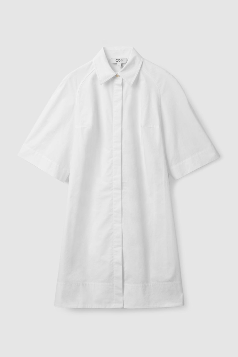 [COS,코스] OVERSIZED SHORTSLEEVE SHIRT DRESS 상품 상세 크로켓
