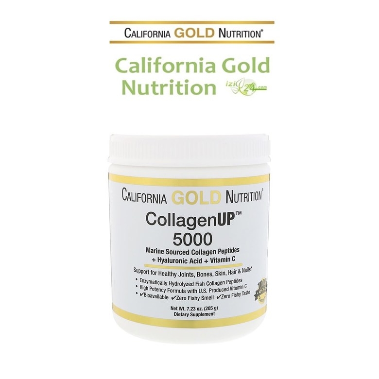 (해외) California Gold Nutrition 캘리포니아 골드 콜라겐 업 5000 205g, 1개_0