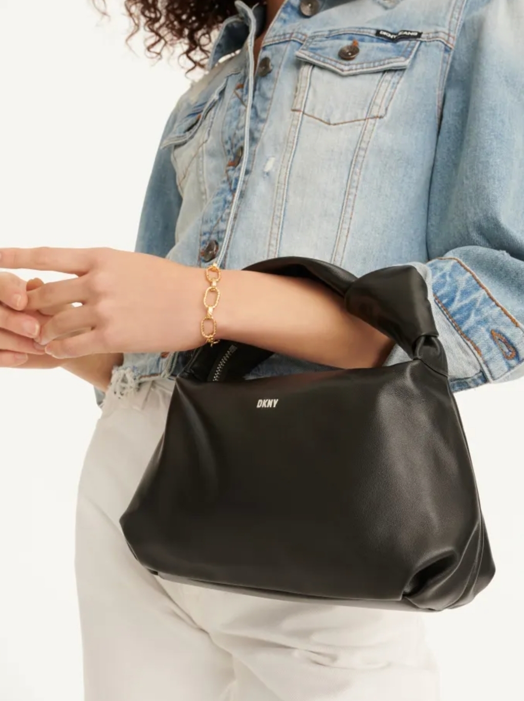 DKNY 가방 Modernist knot bag 스몰 핸드백 상품 상세 크로켓