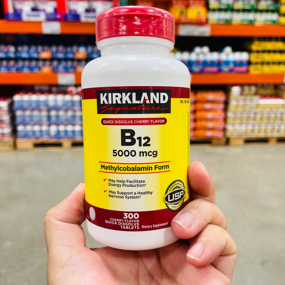 코스트코 커클랜드 b12 5000mg 체리향 비타민 usp 미국코스트코 영양제 300개입 상품 상세 크로켓