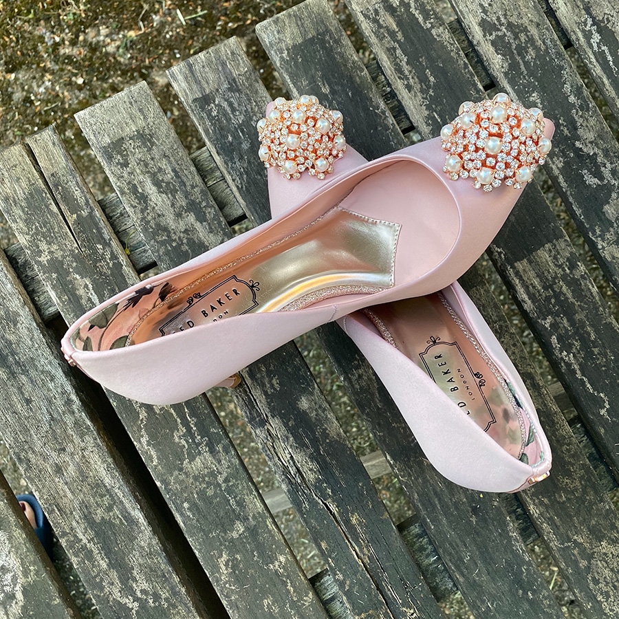 Bridal Shoes Ted Baker Darlils Brooch Detail Courts Dahrlin Ted