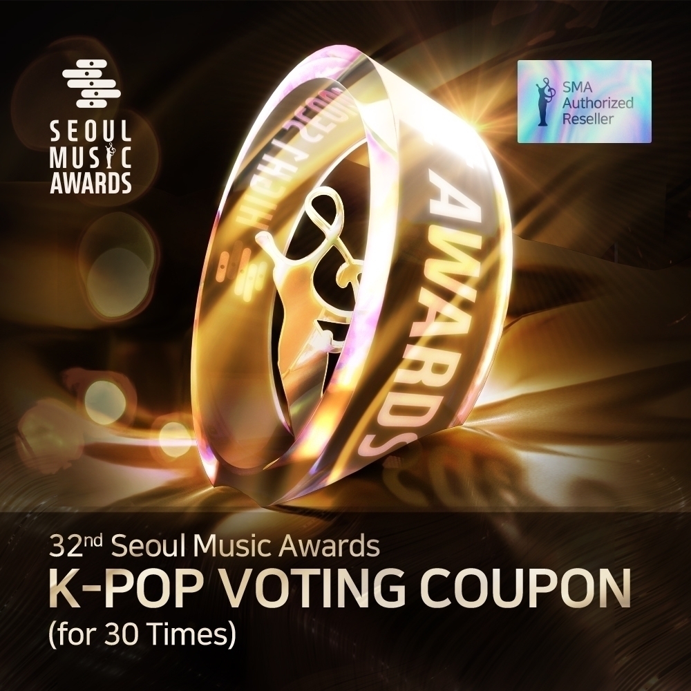 [한국어] 32nd Seoul Music Awards KPOP VOTING COUPON (for 30 Times) / 서울가요