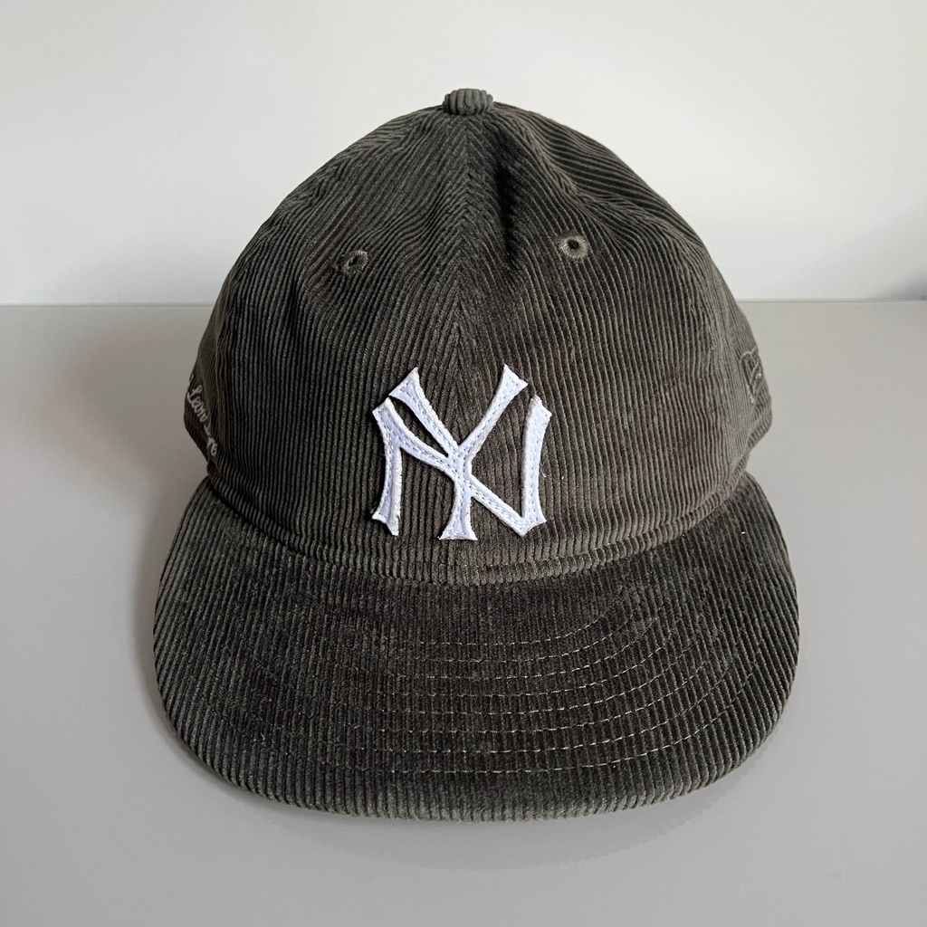 ALD New Era Micro Cord Yankees Hat Olive｜ファッション